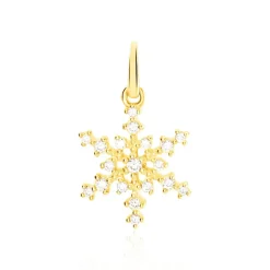 Pendentif Khadya Or Jaune Oxyde De Zirconium