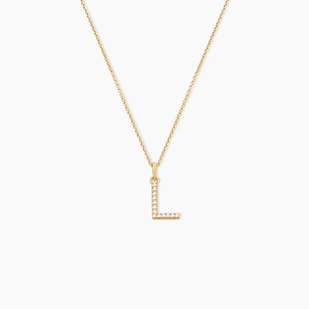 Pendentif Klementine Or Jaune Oxyde De Zirconium