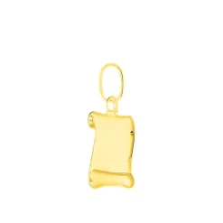 Pendentif Lamie Zodiaque Parchemin Or Jaune