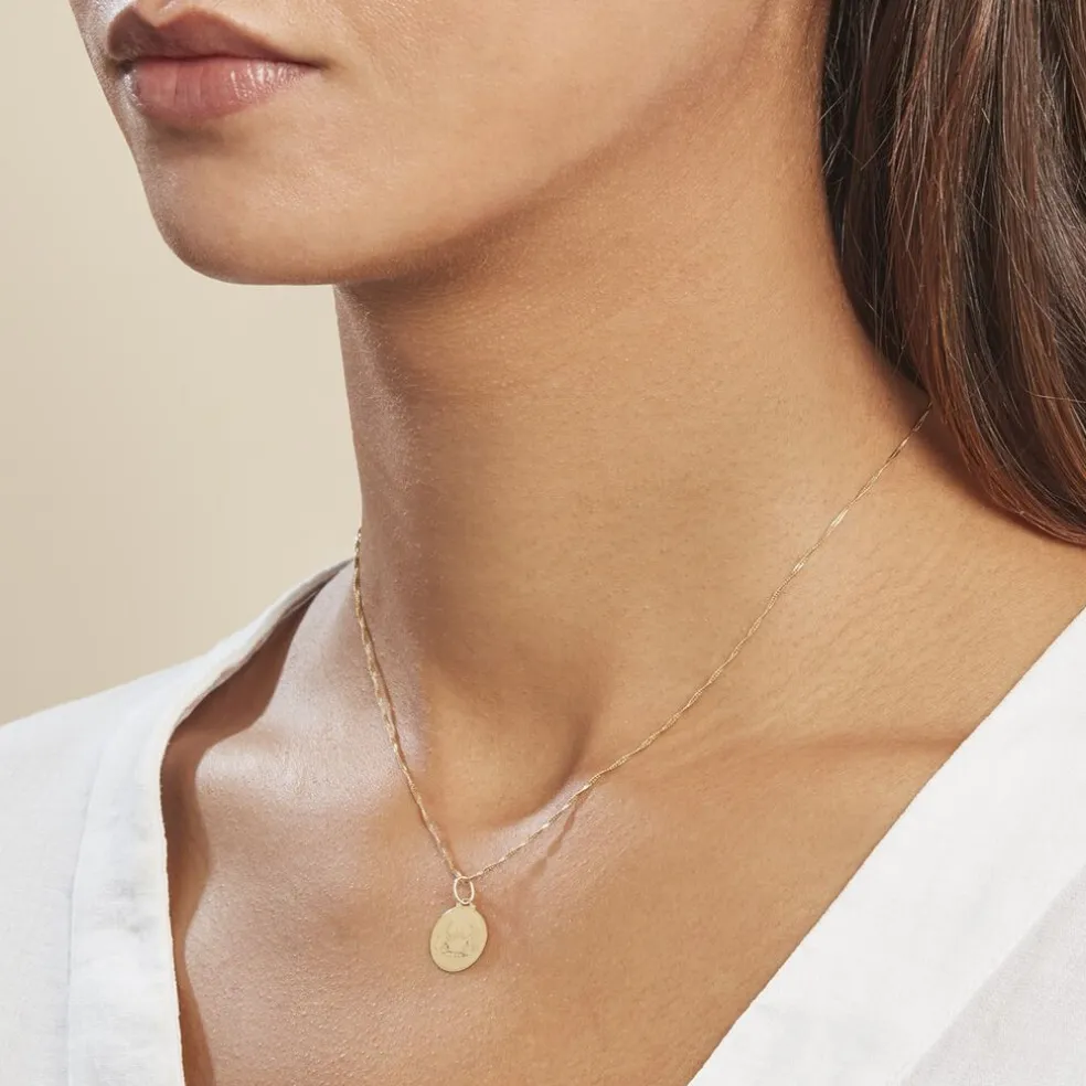 Pendentif Lamie Zodiaque Or Jaune