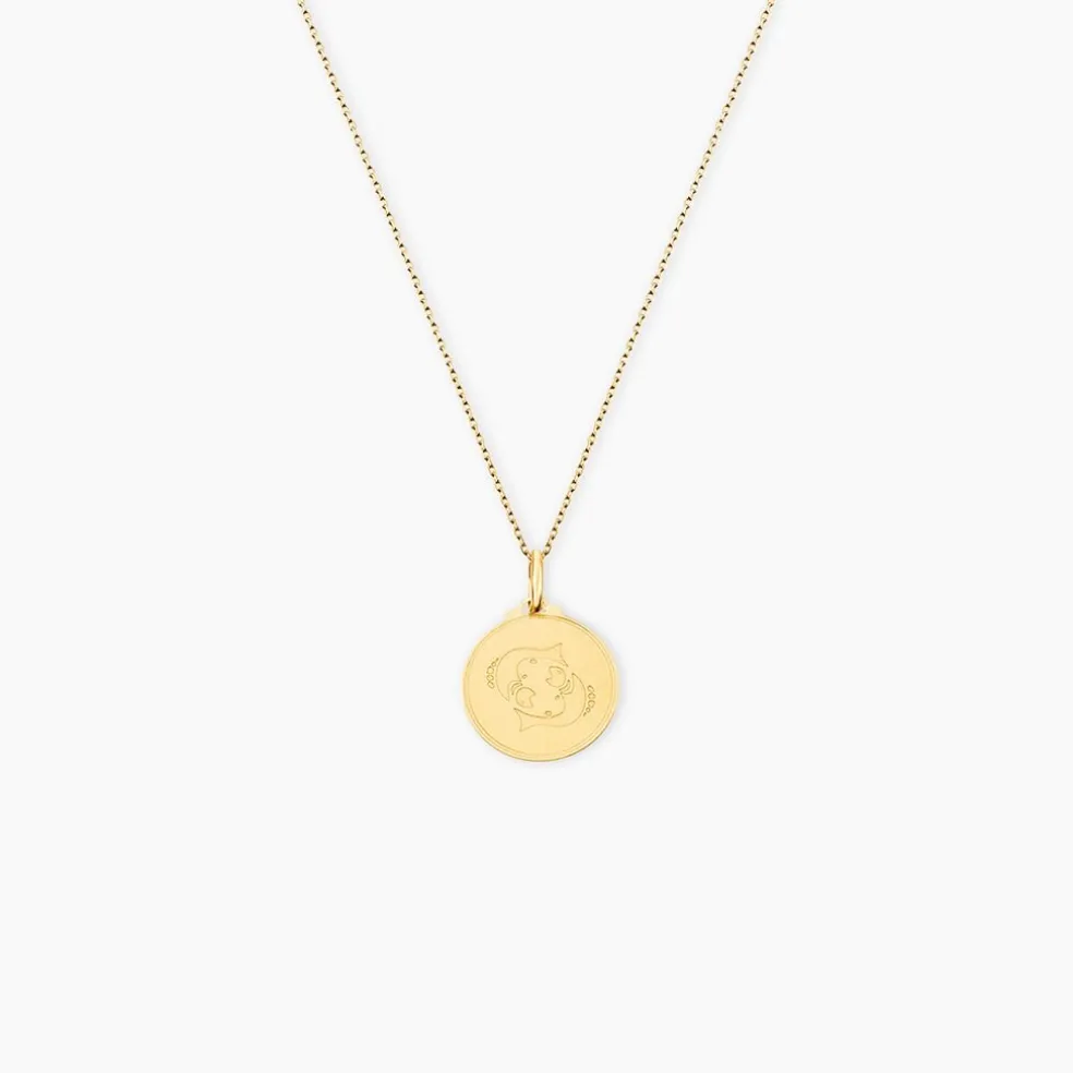 Pendentif Lamie Zodiaque Or Jaune