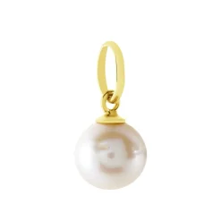 Pendentif Lenonie Or Jaune Perle De Culture