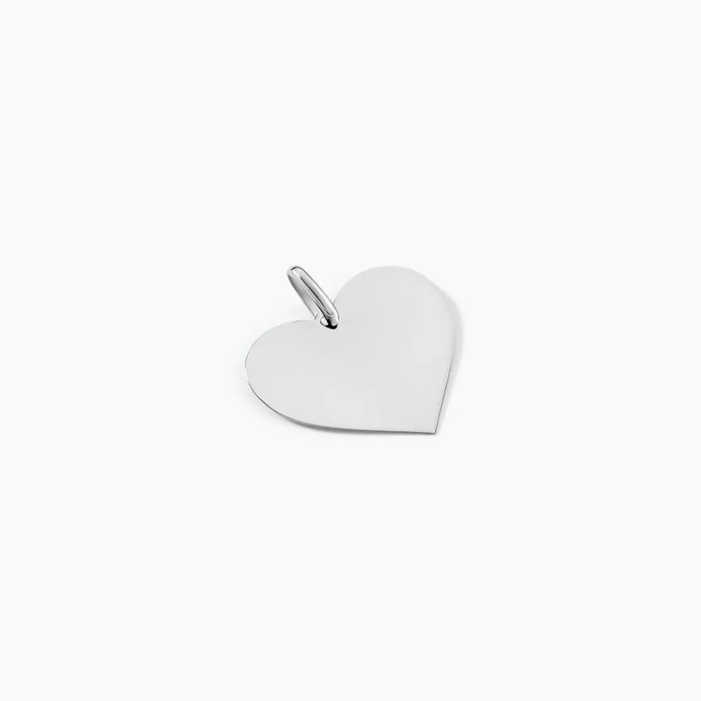 Pendentif Lisa Or Blanc