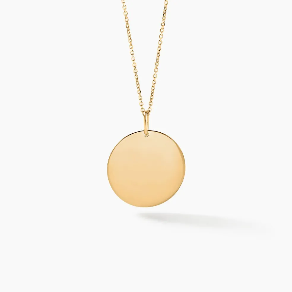 Pendentif Lisa Or Jaune