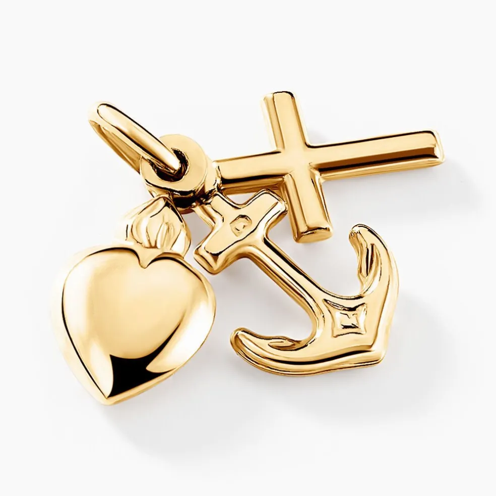 Pendentif Marley Or Jaune