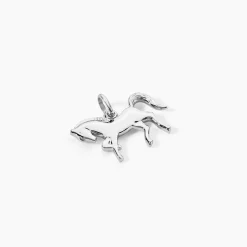 Pendentif Matahina Argent Blanc