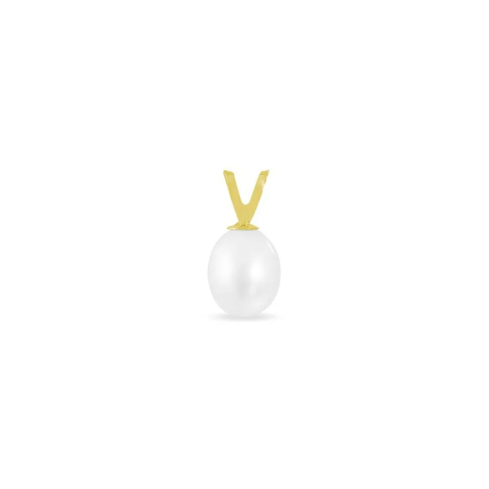 Pendentif Melody Or Jaune Perle De Culture