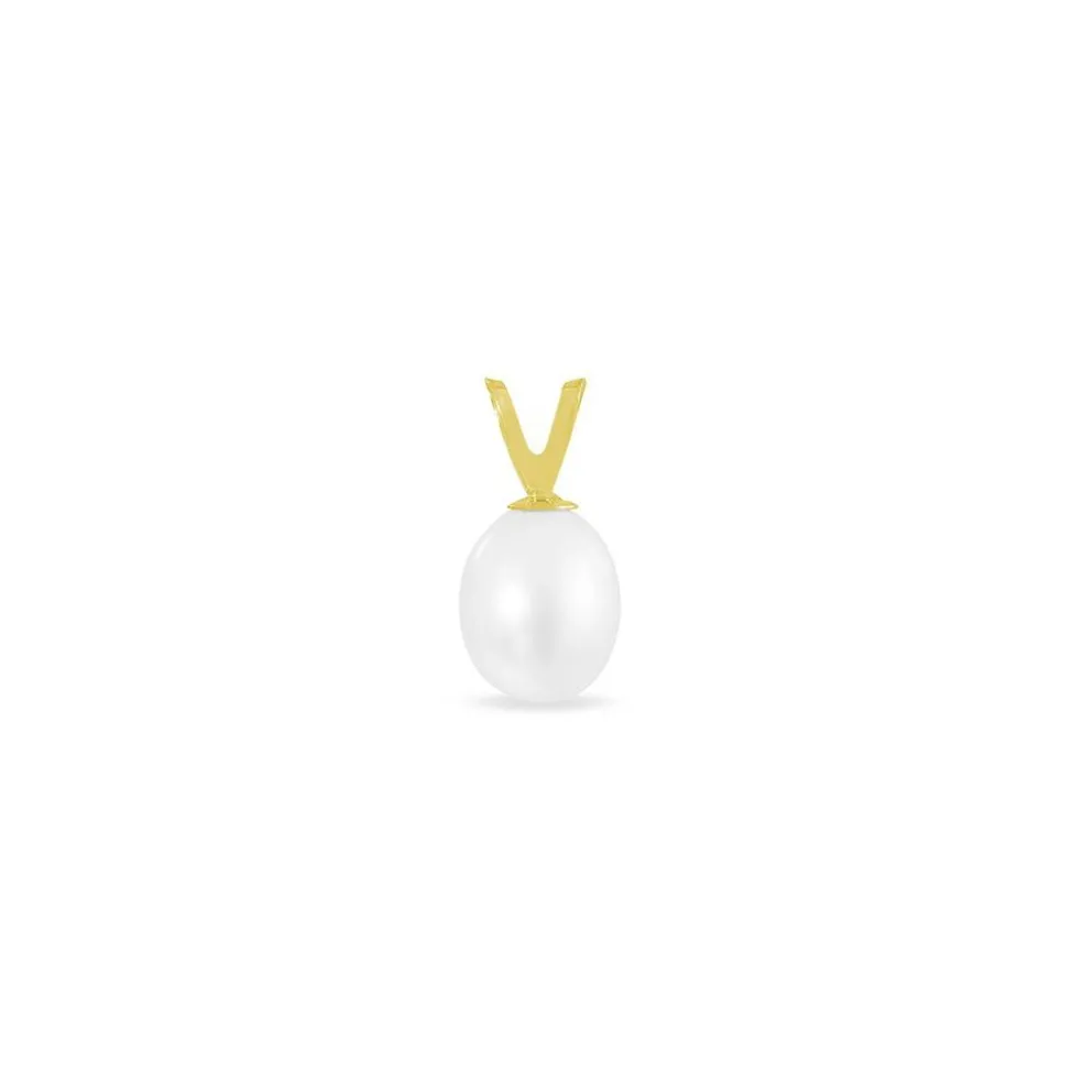 Pendentif Melody Or Jaune Perle De Culture