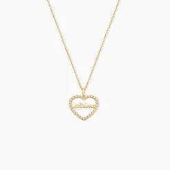 Pendentif Or Jaune Derry Oxyde De Zirconium