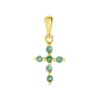 Pendentif Or Jaune Stanley Emeraude