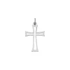 Pendentif Romayssa Argent Blanc