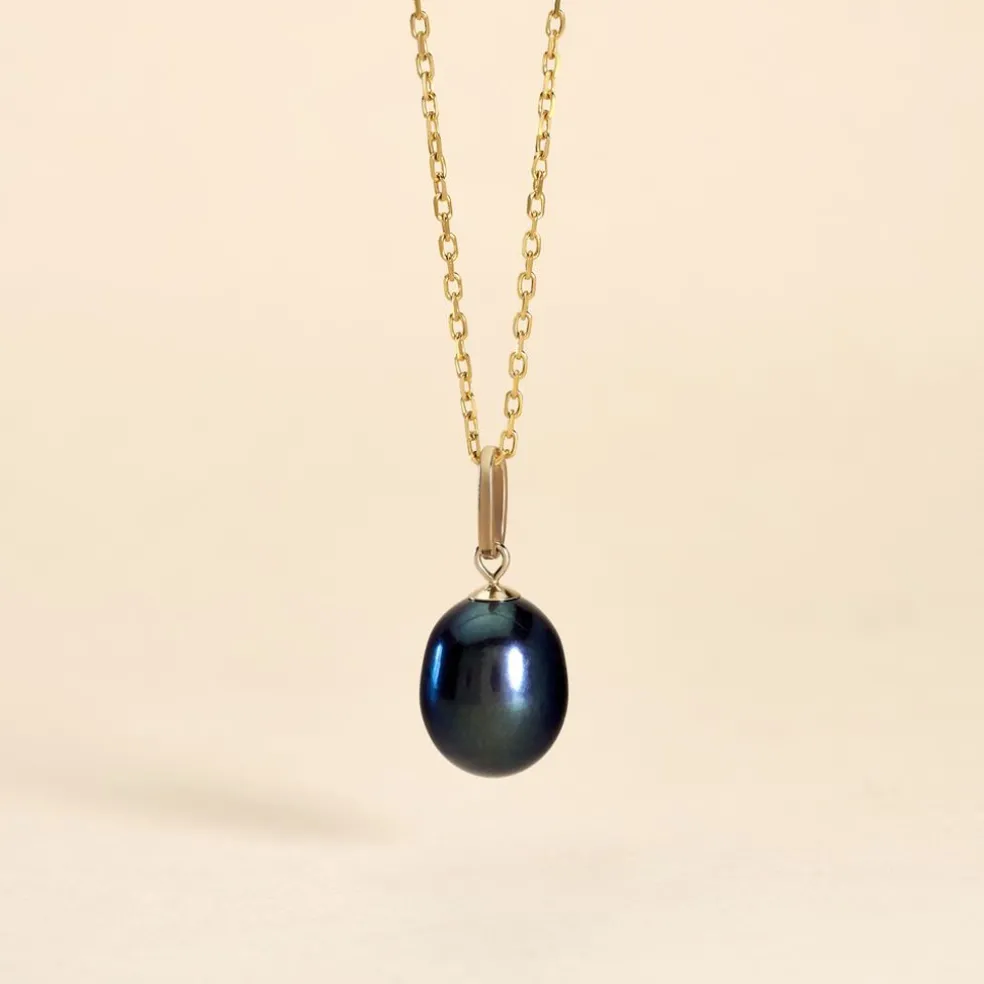 Pendentif Severiane Or Jaune Perle De Culture