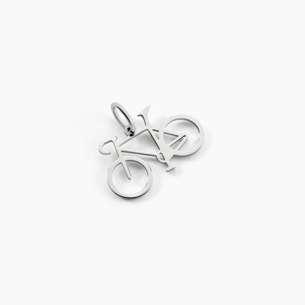 Pendentif Vince Argent Blanc