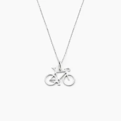 Pendentif Vince Argent Blanc