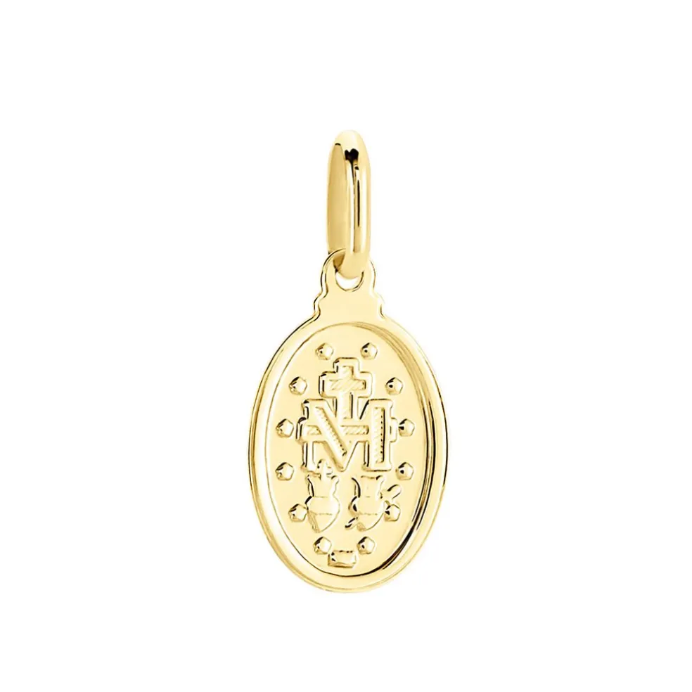 Pendentif Virgee Or Jaune