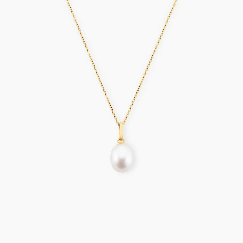 Pendentif Yoela Or Jaune Perle De Culture