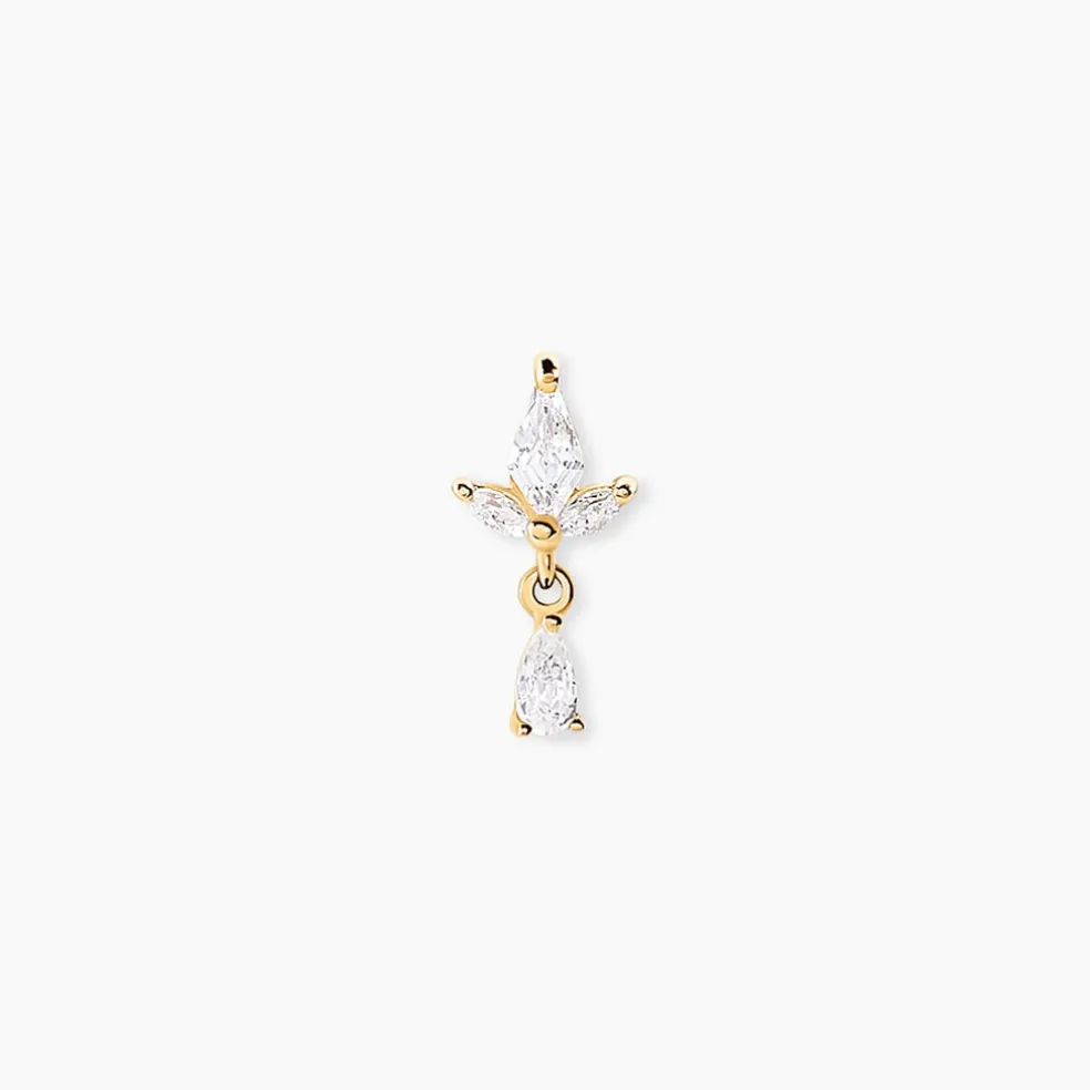 Piercing Afanasy Or Jaune Oxyde De Zirconium