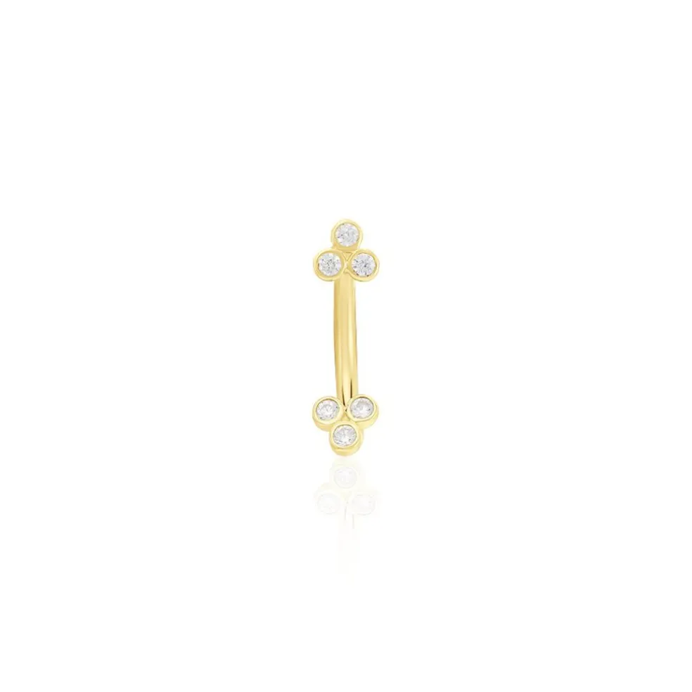 Piercing Brigid Or Jaune Oxyde De Zirconium