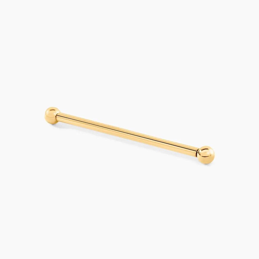 Piercing Clinton Or Jaune