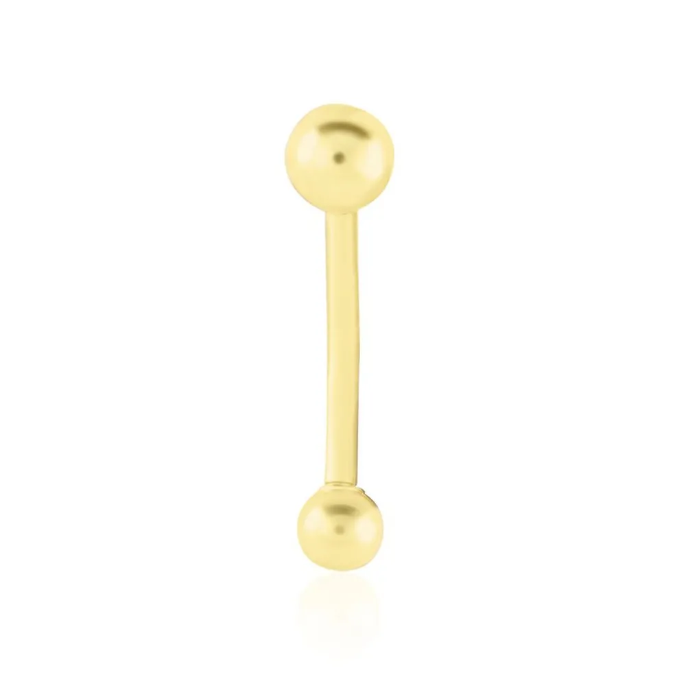 Piercing De Nombril Or Jaune Arenaria
