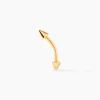 Piercing D'oreille Et/ou D'arcade Tylluarch Or Jaune