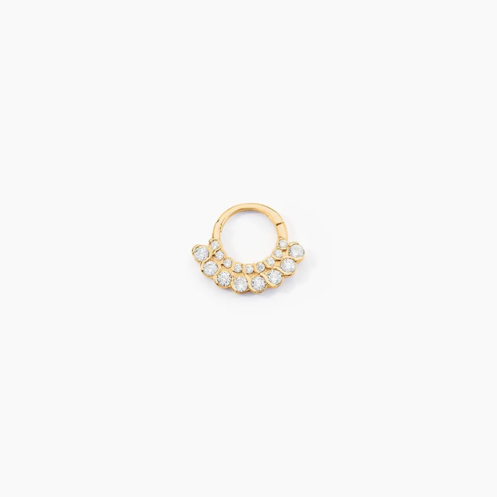Piercing D'oreille Et/ou De Nez Unitaire Pierce Or Jaune Oxyde