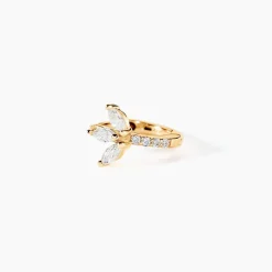 Piercing D'oreille Unitaire  Cyrano Or Jaune Oxyde De Zirconium