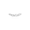 Piercing D'oreille Unitaire Acadia Argent Blanc Oxyde De Zirconium
