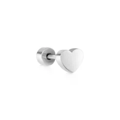Piercing D'oreilles Unitaire Acier Blanc Coos