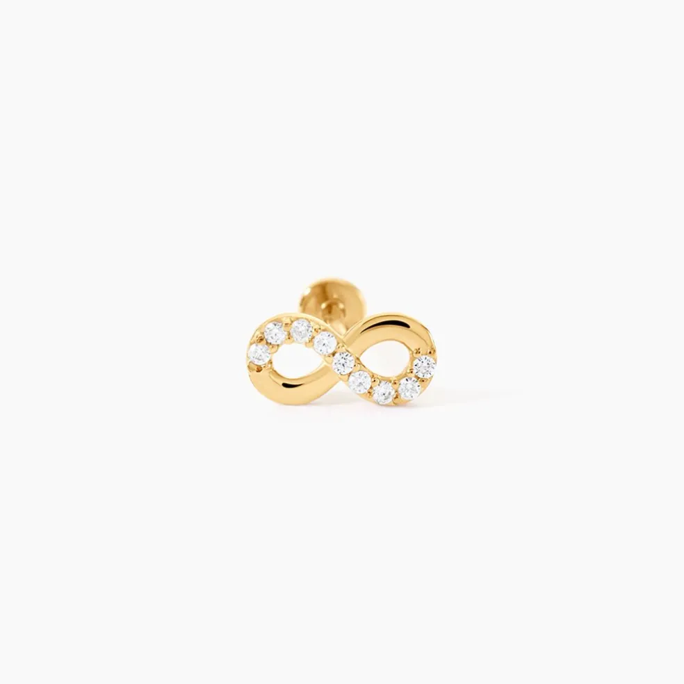 Piercing Erland Or Jaune Oxyde De Zirconium