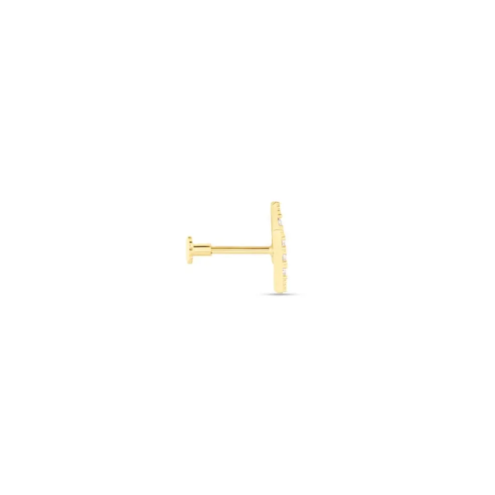 Piercing Frida Or Jaune Oxyde De Zirconium