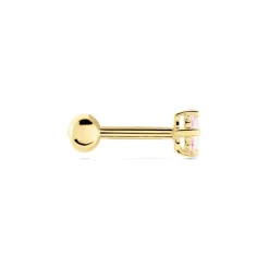 Piercing Joanina Or Jaune Oxyde De Zirconium