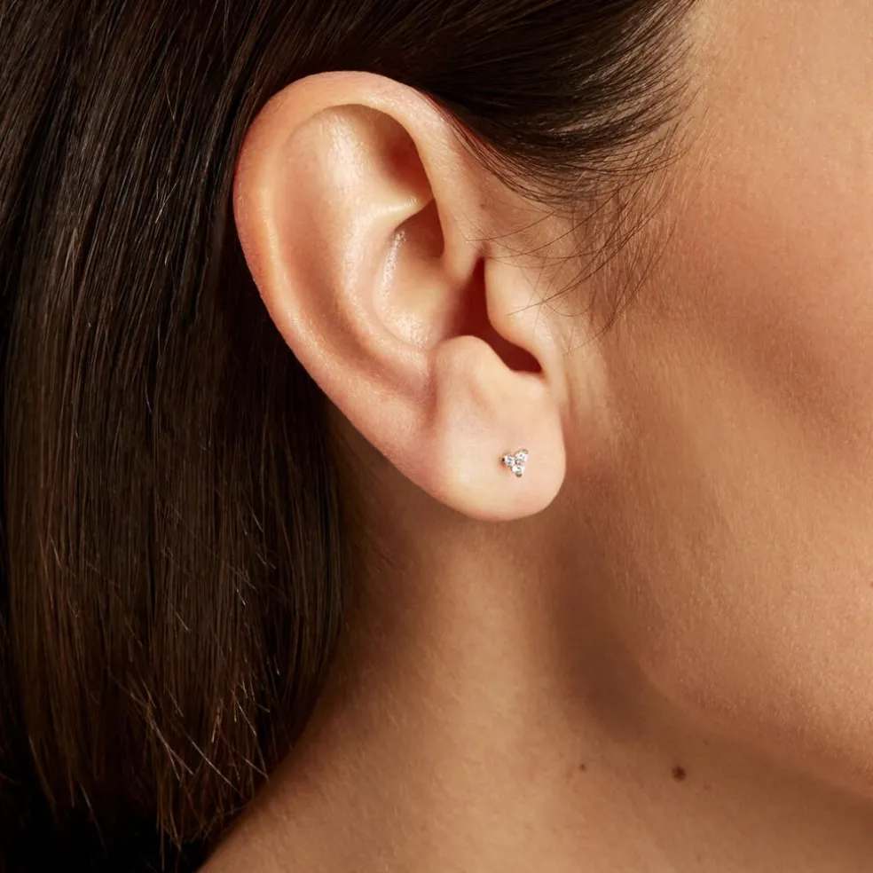 Piercing Joye Titane Doré Oxyde De Zirconium