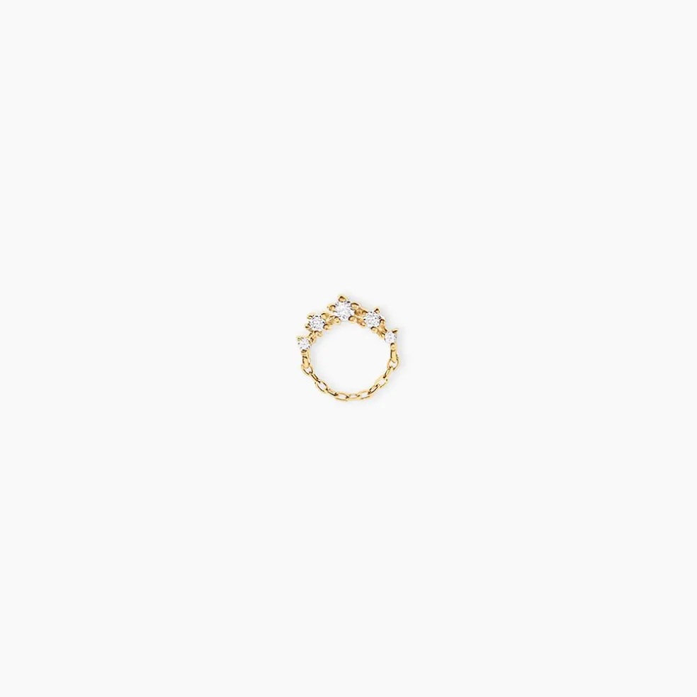Piercing Mairwen Or Jaune Oxyde De Zirconium