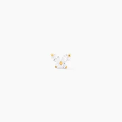 Piercing Orjan Or Jaune Oxyde De Zirconium