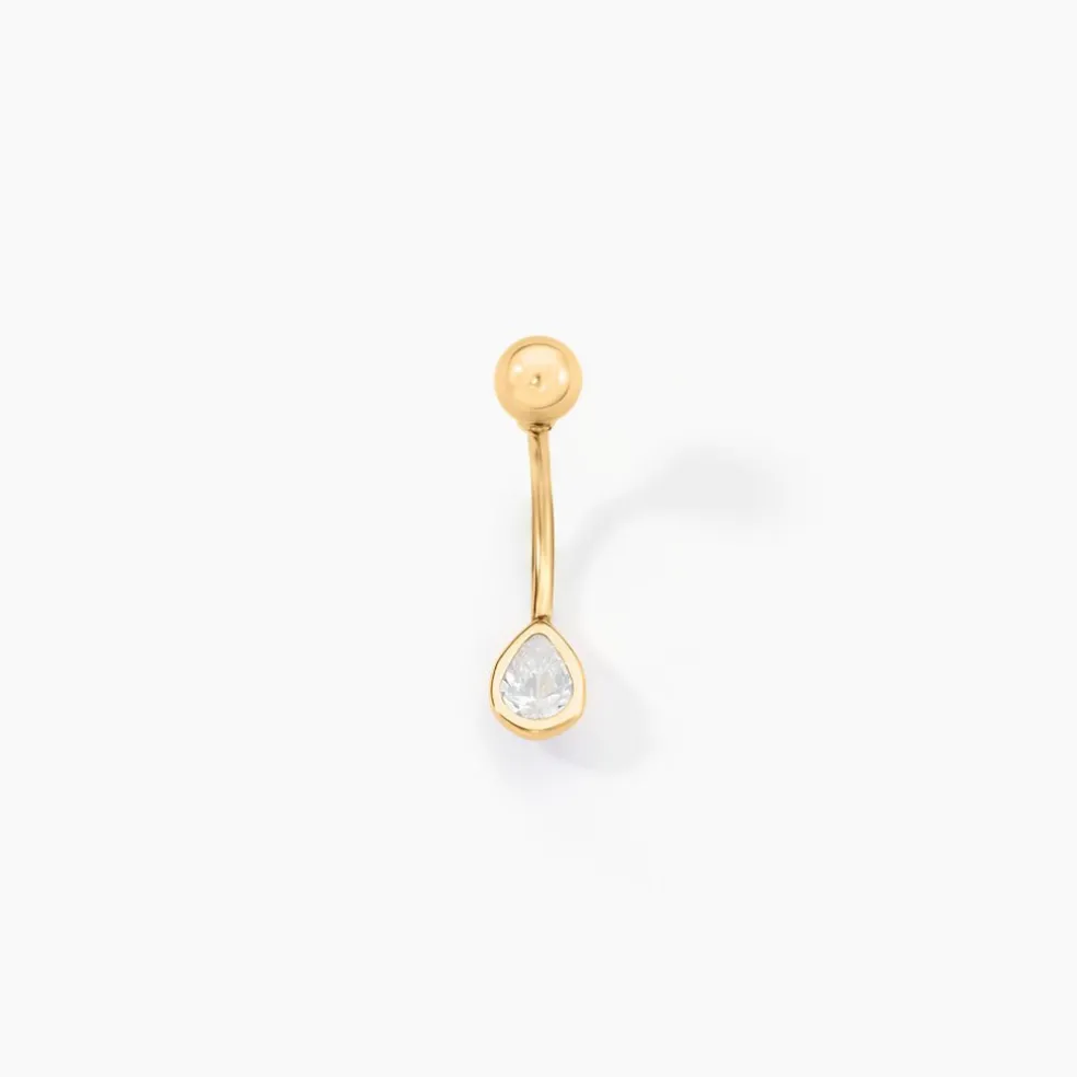Piercing Venturino Or Jaune Oxyde De Zirconium