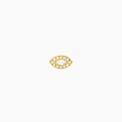 Piercing Zilia Acier Jaune Oxyde De Zirconium
